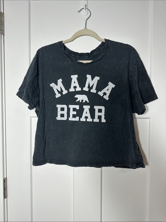 Rebellious One Other - Rebellious One Black "Mama Bear" Graphic Tee